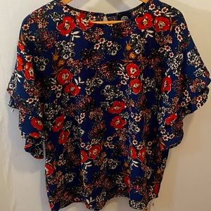 Flower Printed Blouse